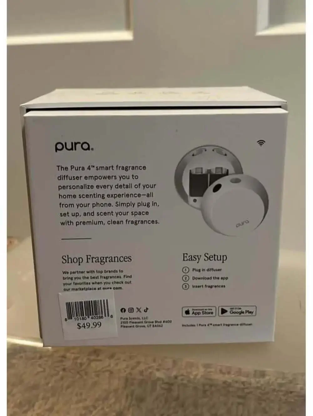 Pura 4 Smart Fragrance Diffuser